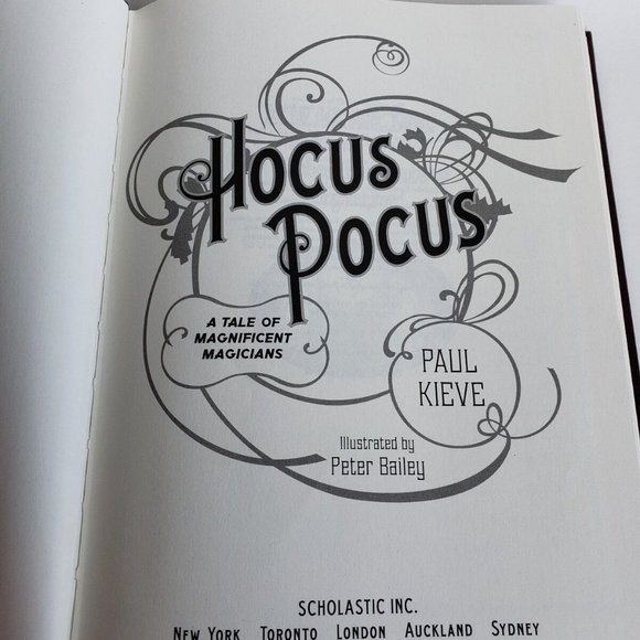 Hocus Pocus: A Tale of Magnificent Magicians Paul Kieve Magic Tricks HC Book - Picture 4 of 10